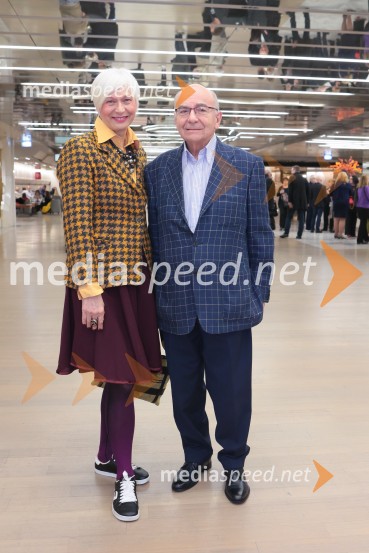  Barbra Drnač, novinarka, plesalka, koreografinja in televizijska voditeljica;  Mitja Rotovnik, nekdanji direktor Cankarjevega domaBaletna mojstrovina UKIYO-E na odru Cankarjevega doma