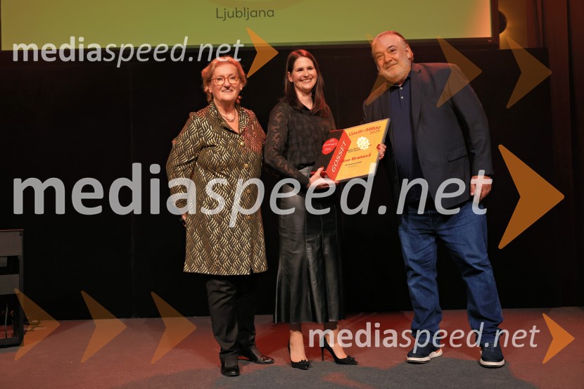  Mira Šemić, direktorica, Gault&Millau Slovenija;  Nina Bratovž, sommelierka JB restavracija;  Slobodan Boba ŽivojinovićGAULT&MILLAU podelil nagrade za leto 2025