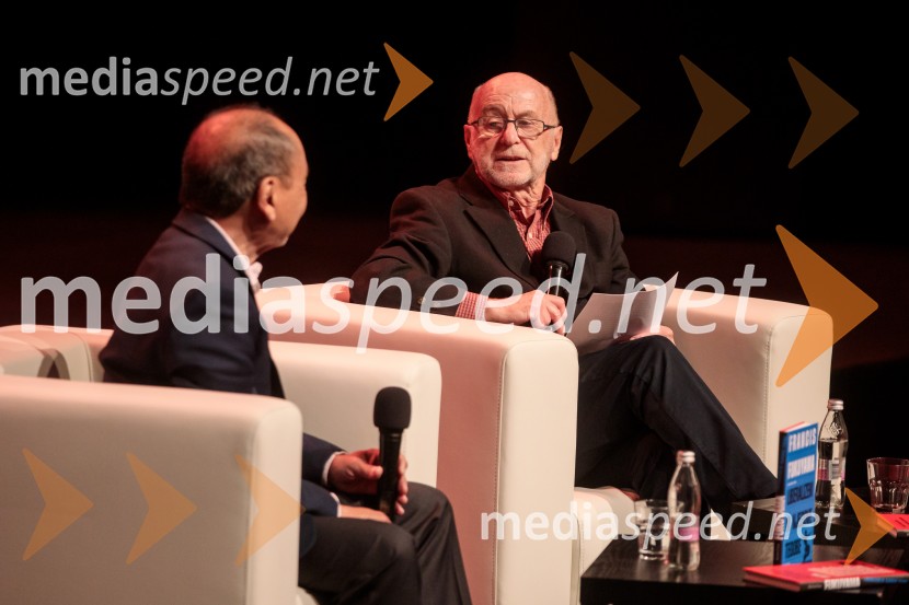  Francis Fukuyama, politolog in politični ekonomist; dr. Rudi Rizman, zagovornik človekovih pravicFabula v teoriji s Francisom Fukuyamo, Cankarjev dom