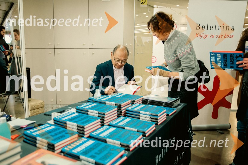  Francis Fukuyama, politolog in politični ekonomist;  ... Fabula v teoriji s Francisom Fukuyamo, Cankarjev dom