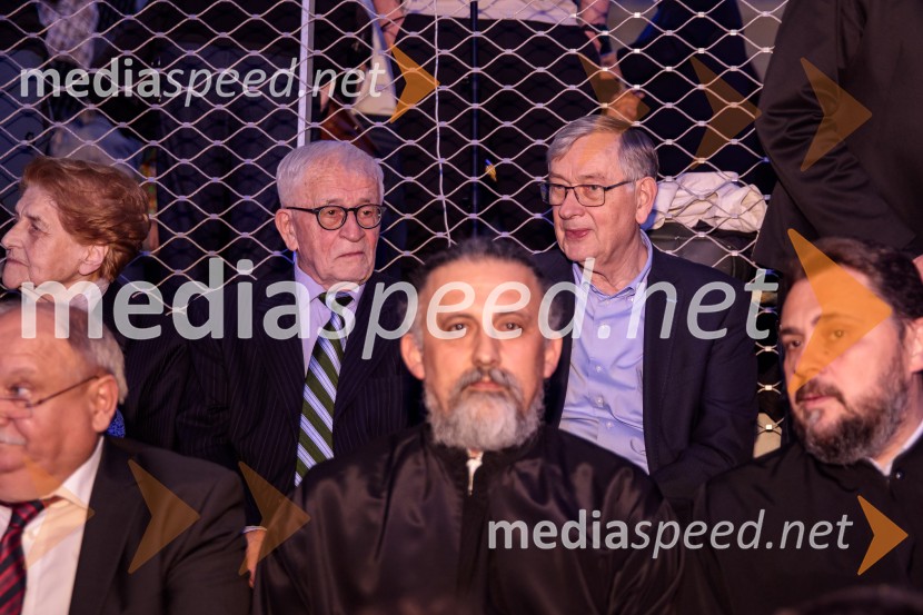 dr. Peter  Čeferin, pravnik, pisatelj;  Danilo Türk, nekdanji predsednik Republike SlovenijeOdprtje Športnega centra Ilirija