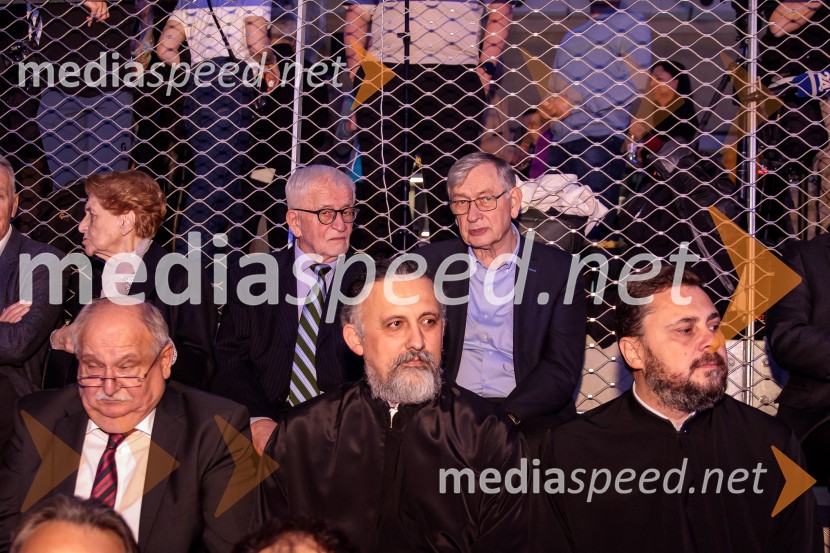 dr. Peter  Čeferin, pravnik, pisatelj;  Danilo Türk, nekdanji predsednik Republike SlovenijeOdprtje Športnega centra Ilirija