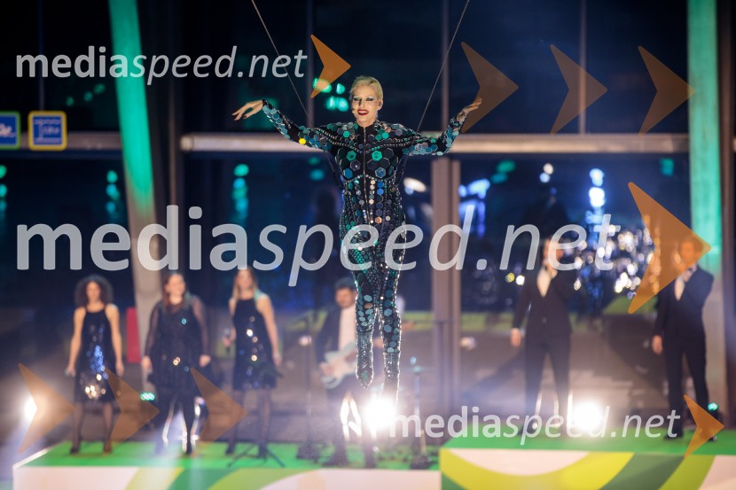  RAIVEN, pevkaOdprtje Športnega centra Ilirija