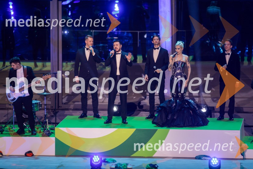  ... ;  RAIVEN, pevkaOdprtje Športnega centra Ilirija