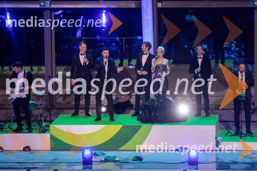  ... ;  RAIVEN, pevkaOdprtje Športnega centra Ilirija