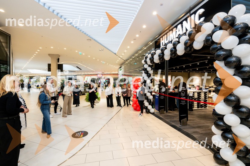 Otvoritev trgovine Humanic na novi lokaciji
