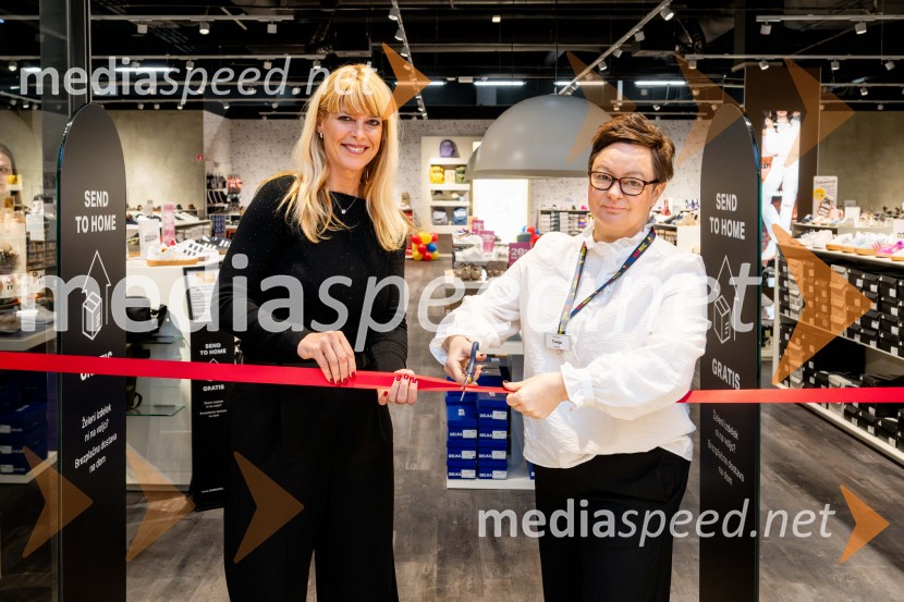 Otvoritev trgovine Humanic na novi lokaciji