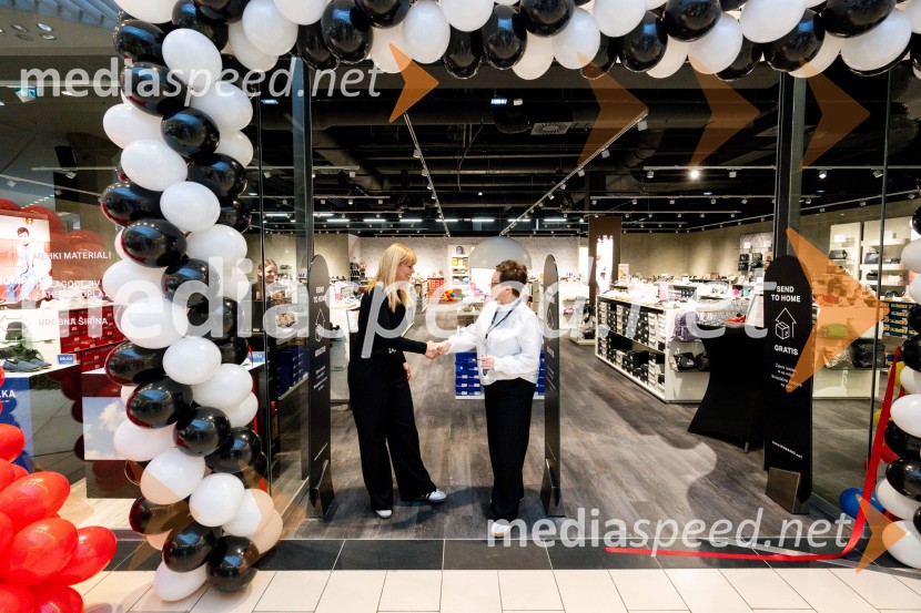 Otvoritev trgovine Humanic na novi lokaciji