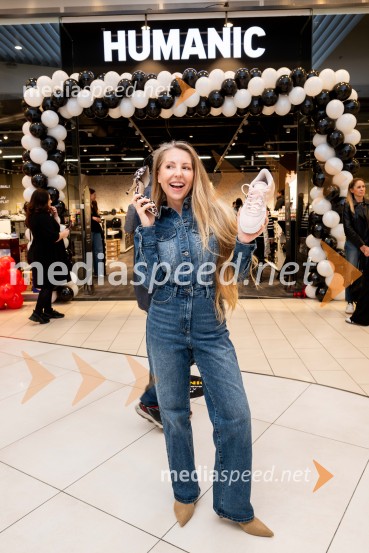 Otvoritev trgovine Humanic na novi lokaciji