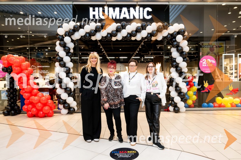 Otvoritev trgovine Humanic na novi lokaciji