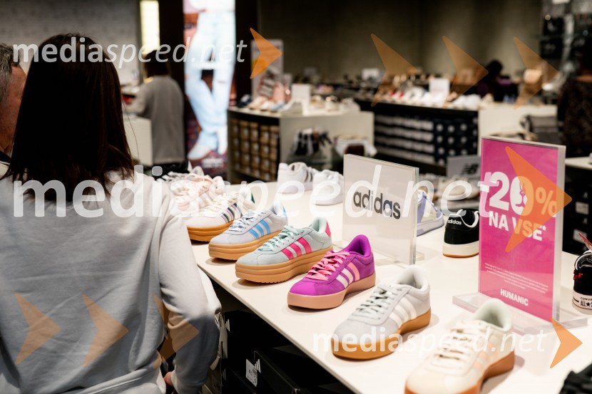 Otvoritev trgovine Humanic na novi lokaciji