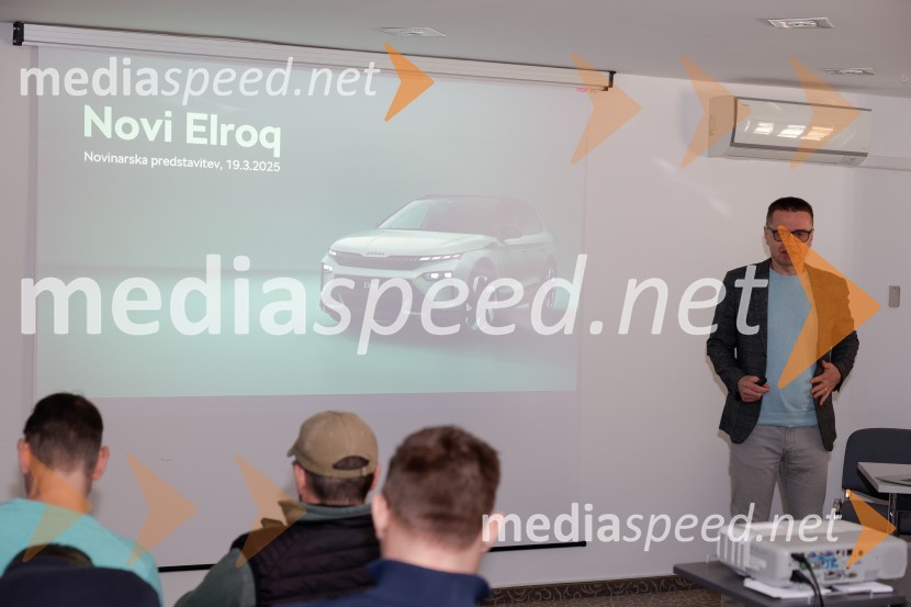  Petr Podlipny, direktor znamke Škoda pri Porsche Slovenija d.o.o.Škoda Elroq, slovenska predstavitev