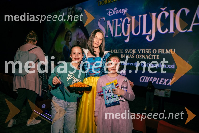  ... ;  Klara Čotar, Black Tea Cosplay;  ... Sneguljčica, premiera Disneyjeve klasike v Cineplexx Ljubljana