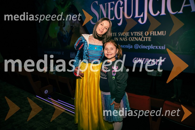  Klara Čotar, Black Tea Cosplay;  ... Sneguljčica, premiera Disneyjeve klasike v Cineplexx Ljubljana
