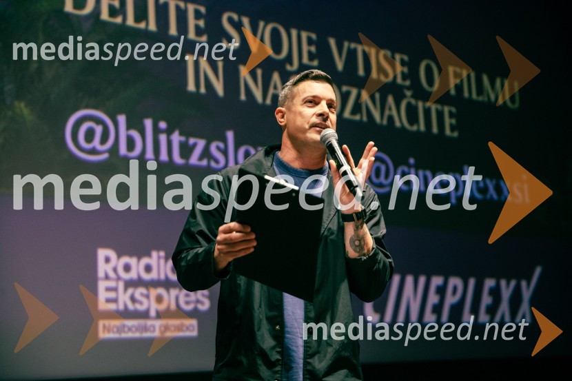  Klemen Bučan, radijski voditelj, stand-up komik, DJSneguljčica, premiera Disneyjeve klasike v Cineplexx Ljubljana