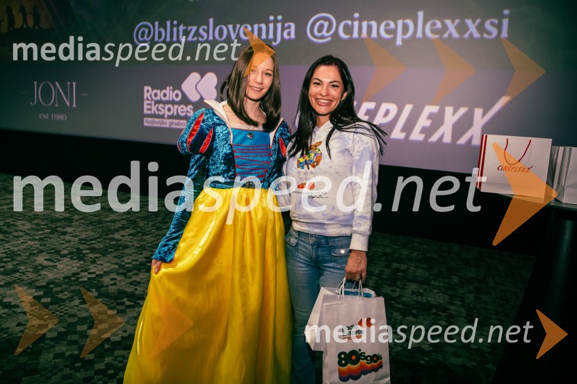  Klara Čotar, Black Tea Cosplay;  ... Sneguljčica, premiera Disneyjeve klasike v Cineplexx Ljubljana