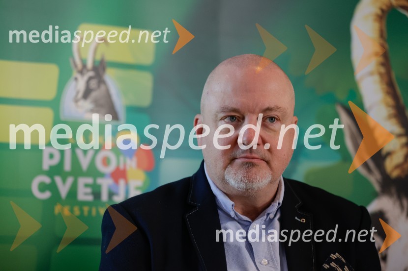  Urban Centa, programski direktor festivala Pivo in cvetje LaškoNovinarska konferenca pred festivalom Pivo in cvetje Laško 2025