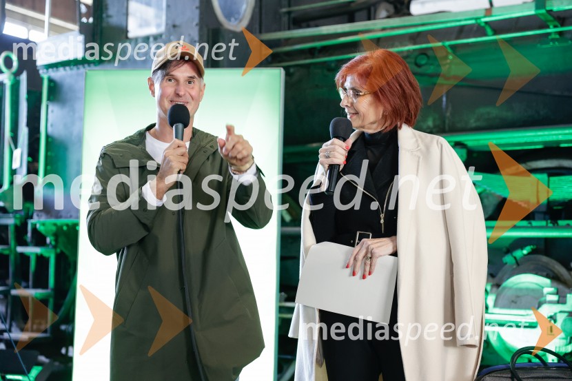  Rok  Lunaček, pisec besedil, aranžer in pevec;  Darinka Pavlič Kamien, strokovnjakinja za komuniciranjeNovinarska konferenca pred festivalom Pivo in cvetje Laško 2025