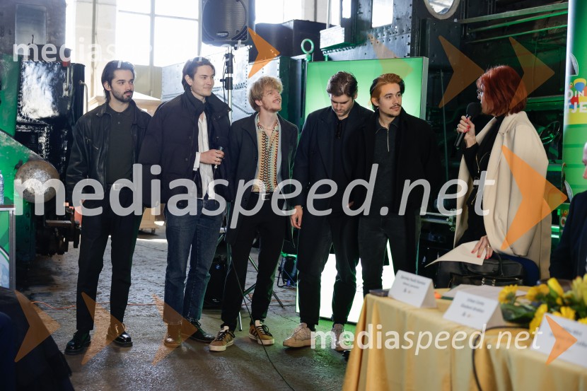  Jan  Peteh, Joker Out;  Kris  Guštin, Joker Out;  Jure Maček,  Joker Out;  Nace  Jordan, Joker Out;  Bojan Cvjetićanin, Joker OutNovinarska konferenca pred festivalom Pivo in cvetje Laško 2025