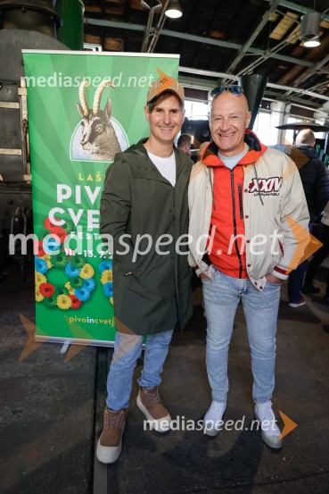  Rok  Lunaček, pisec besedil, aranžer in pevec;  Miran Rudan, pevecNovinarska konferenca pred festivalom Pivo in cvetje Laško 2025