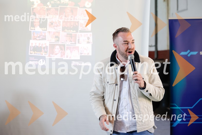  Dejan Krajnc, Dejan DogajaNovinarska konferenca pred festivalom Pivo in cvetje Laško 2025