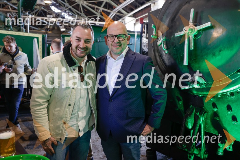  Dejan Krajnc, Dejan Dogaja; prof. dr. Dejan Verčič,  profesor in vodja Centra za marketing in odnose z javnostmi na Fakulteti za družbene vede v Ljubljani, ter partner in direktor za znanje, Herman & partnerji d.o.o.Novinarska konferenca pred festivalom Pivo in cvetje Laško 2025