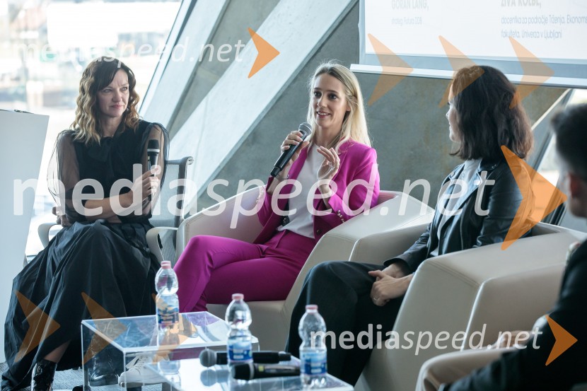  Rinalda Klemenčič, strokovna direktorica Effie Slovenija 2025;  Špela Žorž, predsednica Effie Slovenija 2025;  Dunja Antonijević, vodja produktnega marketinga, Krka2. Effie dan