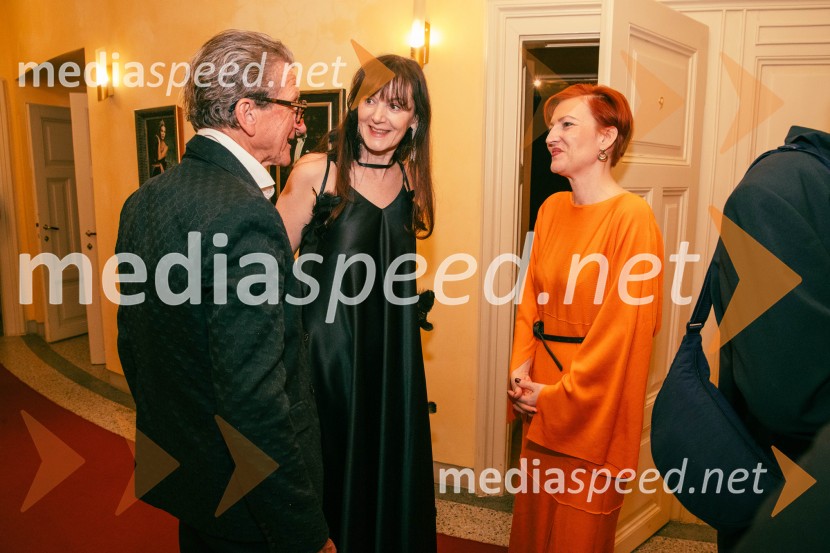  ... ;  ... ; dr. Asta Vrečko, ministrica za kulturoOpera za tri groše, koprodukcija SNG Drama Ljubljana in SNG Opera in balet Ljubljana