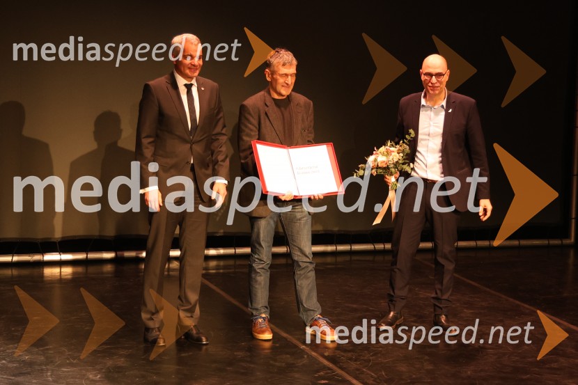  Aleksander Saša Arsenovič, župan, Mestna občina Maribor;  Avgust Demšar, pisatelj;  ... Glazerjeve nagrade 2025, podelitev