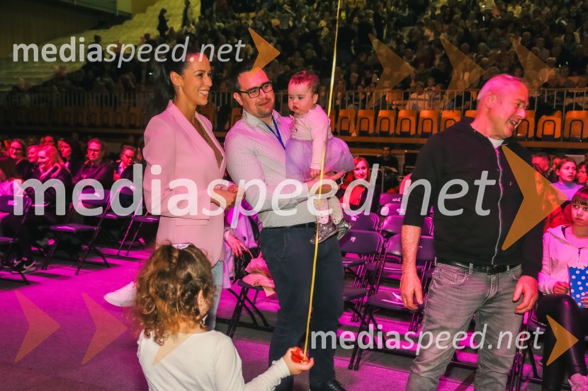  Tina Gaber, fotomodel;  Borut LavričVeliki dobrodelni koncert za Karolino