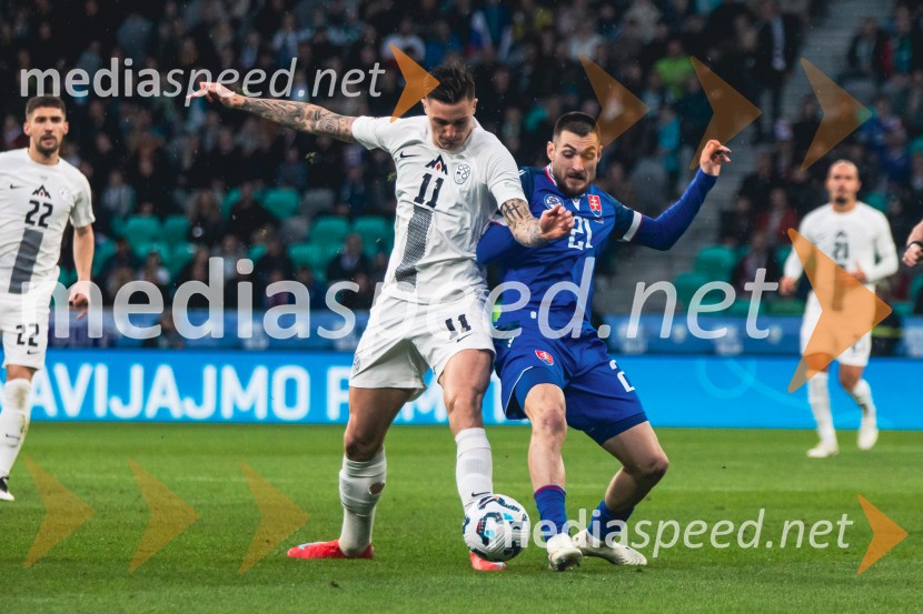 Slovenija - Slovaška, nogomet