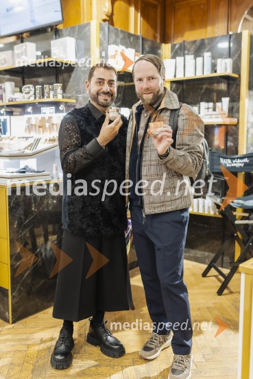  Christian Guglietta, umetnik ličenja;  ... Predstavitev kolekcije Sisley Paris v družbi Christiana Gugliette