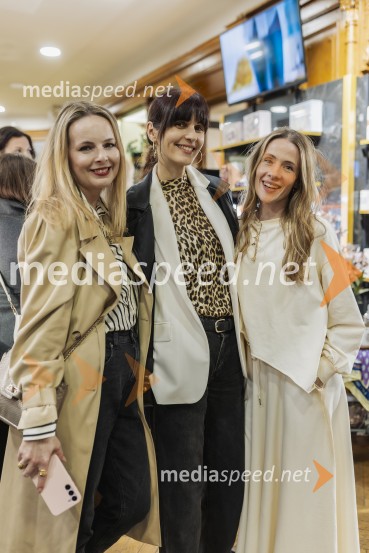  ... ;  Irena Lušičić, in.lifestyle;  Marieta Milanović Trapo, vodja in buyer Ikona LjubljanaPredstavitev kolekcije Sisley Paris v družbi Christiana Gugliette
