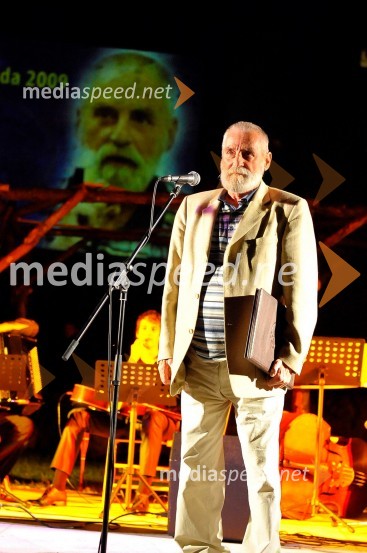 Jože Snoj, pesnik in dobitnik Veronikine nagrade 2009Podelitev Veronikinih nagrad