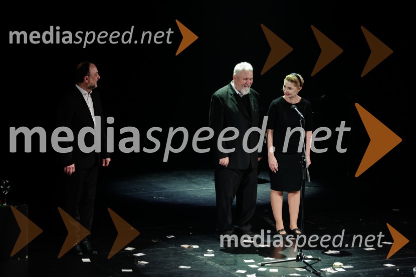  Joži Šalej, glasbenik;  Jože  Pernarčič;  Vesna Pernarčič, igralkaPiaf, Edith Piaf – jubilejna predstava ob 20. sezoni, Cankarjev dom