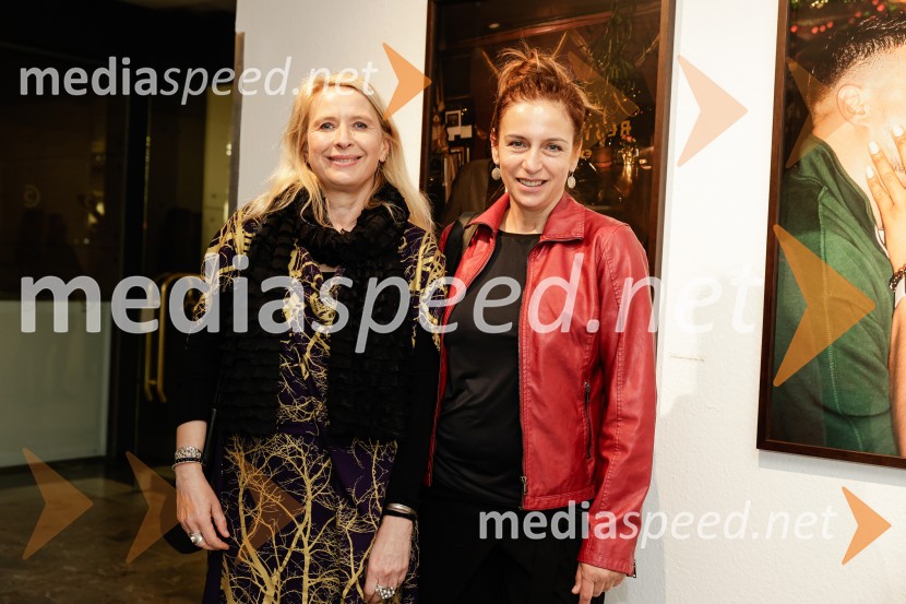  Tatjana Doma, dramaturginja SLG Celje;  Barbara Medvešček, igralkaPiaf, Edith Piaf – jubilejna predstava ob 20. sezoni, Cankarjev dom