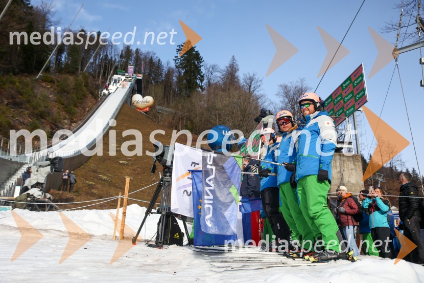 Domen Prevc do rekorda, Anže Lanišek do zmage, Planica 2025, nedelja