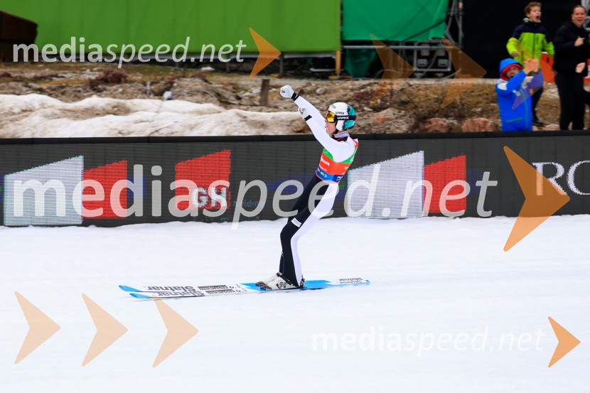  Domen Prevc, smučarski skakalecDomen Prevc do rekorda, Anže Lanišek do zmage, Planica 2025, nedelja