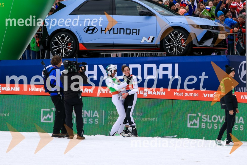 Domen Prevc do rekorda, Anže Lanišek do zmage, Planica 2025, nedelja