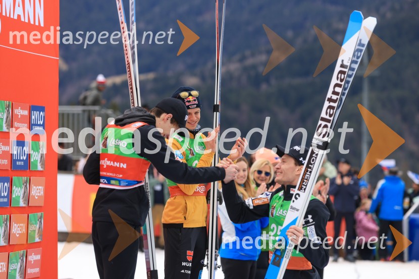 Domen Prevc do rekorda, Anže Lanišek do zmage, Planica 2025, nedelja