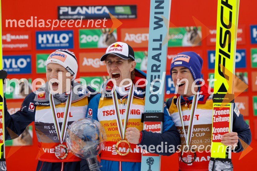 Domen Prevc do rekorda, Anže Lanišek do zmage, Planica 2025, nedelja