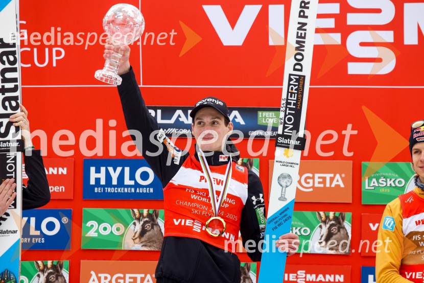  Domen Prevc, smučarski skakalecDomen Prevc do rekorda, Anže Lanišek do zmage, Planica 2025, nedelja