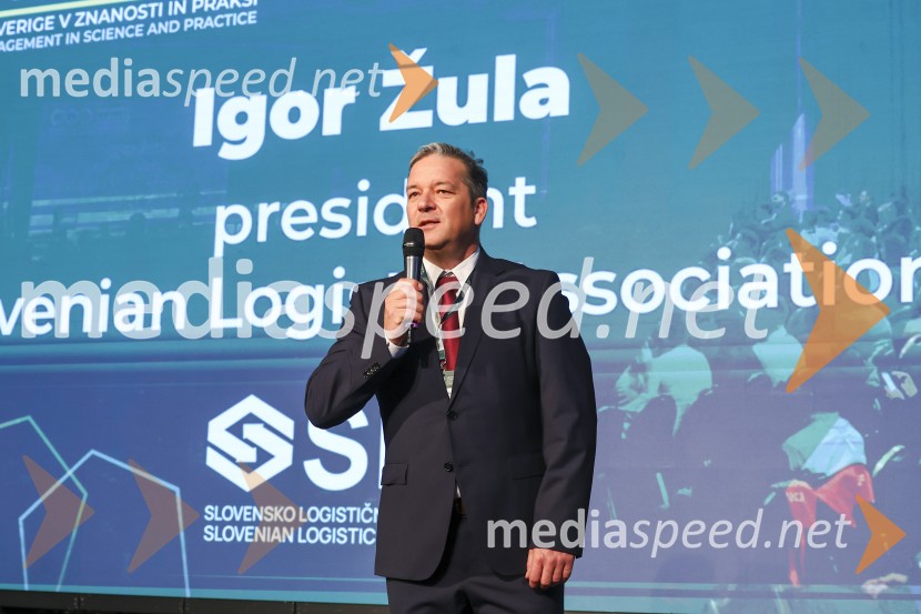  Igor  Žula, predsednik Slovenskega logističnega združenja 12. mednarodni logistični kongres v Portorožu
