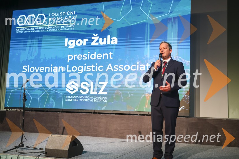  Igor  Žula, predsednik Slovenskega logističnega združenja 12. mednarodni logistični kongres v Portorožu