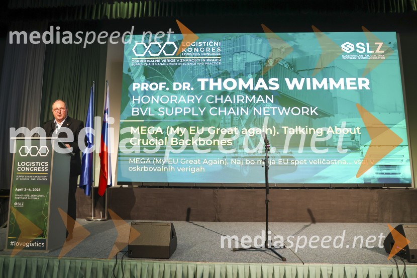 dr. Thomas Wimmer, predsednik upravnega odbora, Zvezno logistično združenje, BVL12. mednarodni logistični kongres v Portorožu