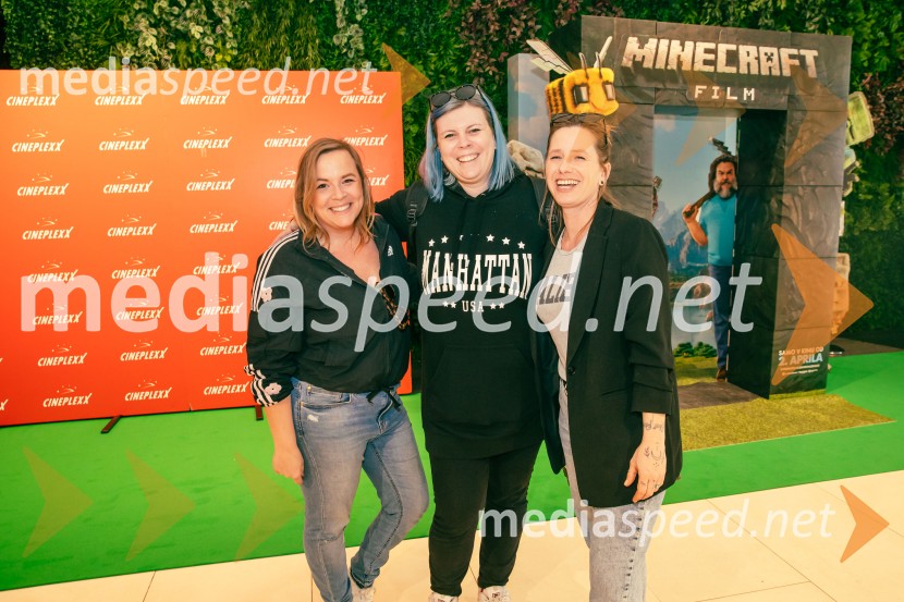  ... ;  Tanja Divac, novinarka;  ... Minecraft: Film, premiera v Cineplexx Ljubljana