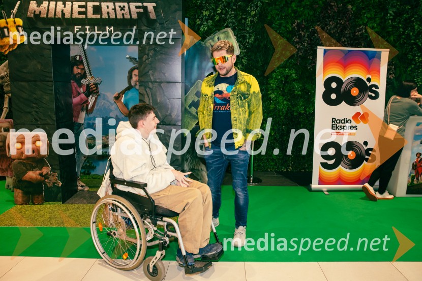  ... ;  Klemen Bunderla, radijski voditelj, radio AktualMinecraft: Film, premiera v Cineplexx Ljubljana