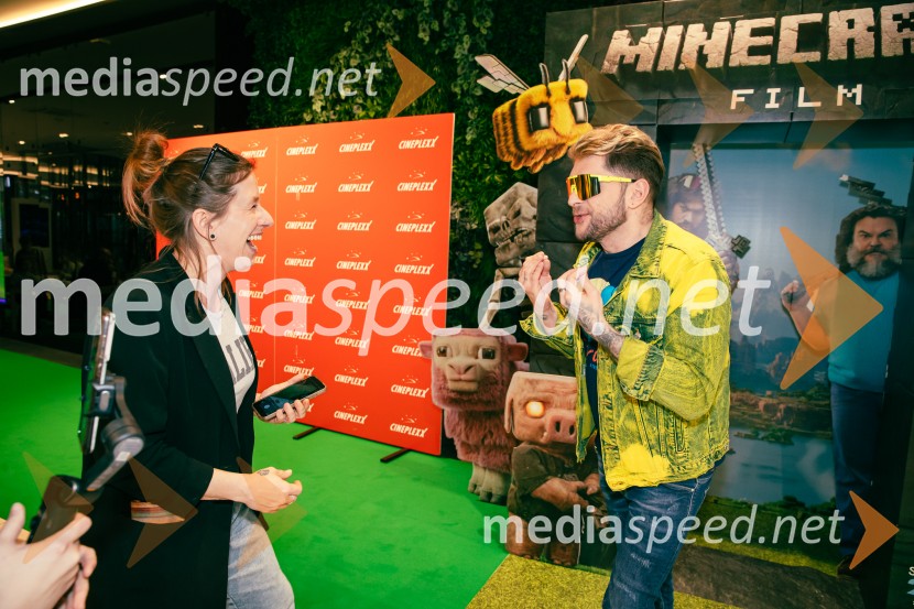 ... ;  Klemen Bunderla, radijski voditelj, radio AktualMinecraft: Film, premiera v Cineplexx Ljubljana