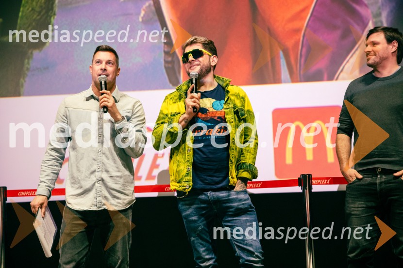  Klemen Bučan, radijski voditelj, stand-up komik, DJ;  Klemen Bunderla, radijski voditelj, radio AktualMinecraft: Film, premiera v Cineplexx Ljubljana