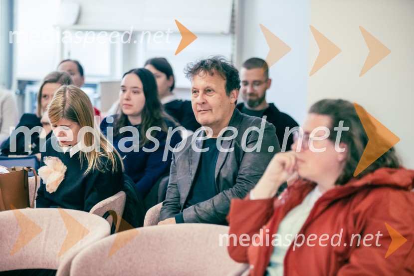  Simona Kruhar Gaberšček, urednica, Marketing Magazin;  Andrej Blatnik, pisateljPredstavitev novosti v zbirki Razmerja